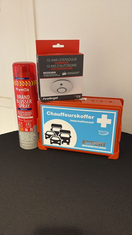 Compleet veiligheidspakket voor thuis én onderweg! 